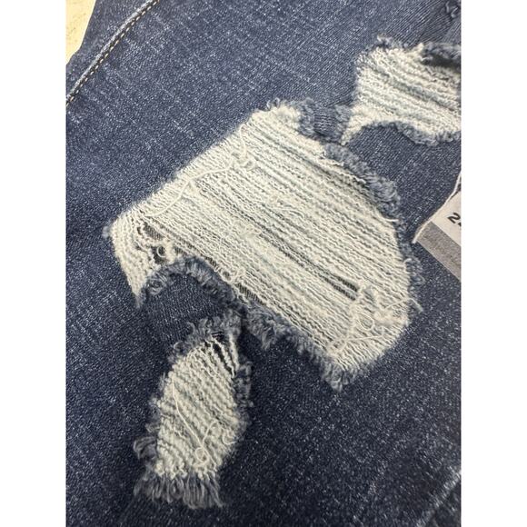 NWT Levi's 711 Women's 24W Mid Rise Slim Through Hip Thigh Skinny Blue Jeans - Picture 5 of 15